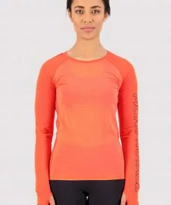 Mons Royale Bella Merino Air-Con LS - High Vis