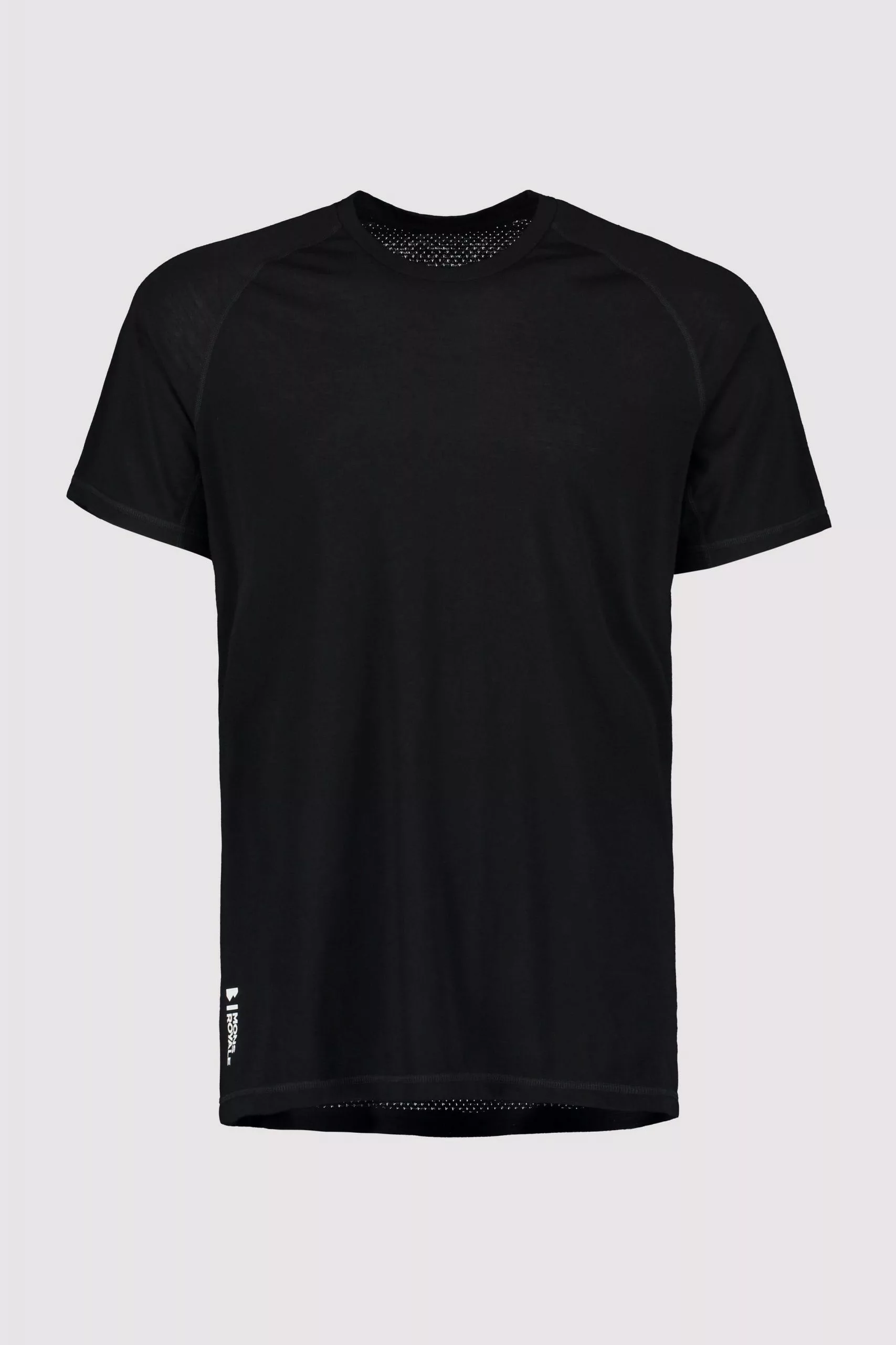 Mons Royale MEN Temple Merino Air-Con T-Shirt - Black 3 Mons Royale MEN Temple Merino Air-Con T-Shirt - Black