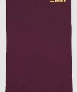 Mons Royale ACCESSORIES Double Up 100% Merino Neckwarmer - Wine