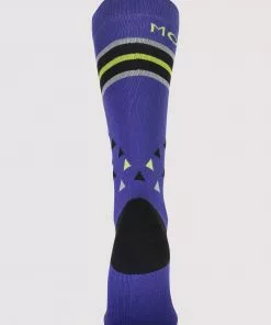 Mons Royale Men's Lift Access Sock - Ultra Blue / Black