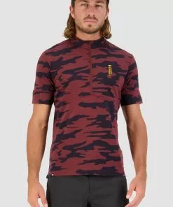 Mons Royale Cadence Merino Air-Con Half Zip T