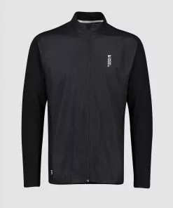 Mons Royale Redwood Merino Air-Con Wind Jersey - Black