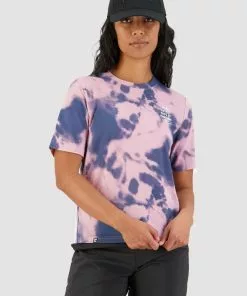 Mons Royale Icon Merino Air-Con Relaxed Tee Tie Dyed