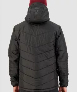 Mons Royale Nordkette Wool Insulation Hood - Black MEN