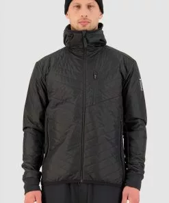 Mons Royale Arete Merino Insulation Hood - Black MEN