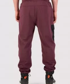 Mons Royale Decade Merino Fleece Pants - Wine MEN