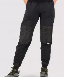 Mons Royale Decade Merino Fleece Pants - Black WOMEN