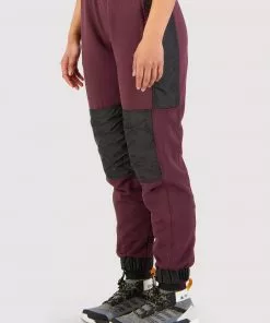 Mons Royale WOMEN Decade Merino Fleece Pants - Wine