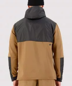 Mons Royale Decade Merino Fleece Hoody - Toffee