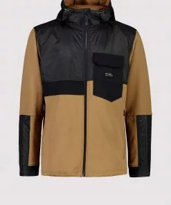 Mons Royale Decade Merino Fleece Hoody - Toffee