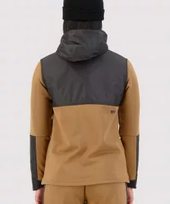 Mons Royale Decade Merino Fleece Hoody - Toffee WOMEN