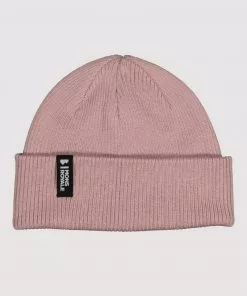 Mons Royale McFish 100% Merino Beanie - Mauve