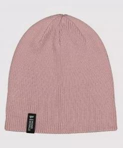 Mons Royale McFish 100% Merino Beanie - Mauve