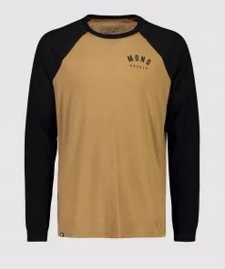 Mons Royale Icon Merino Air-Con Raglan - Toffee Black MEN 5 Mons Royale Icon Merino Air-Con Raglan - Toffee Black MEN