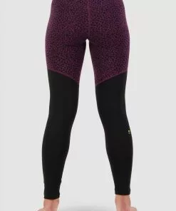 Mons Royale Cascade Merino Flex Legging - Winter Leopard