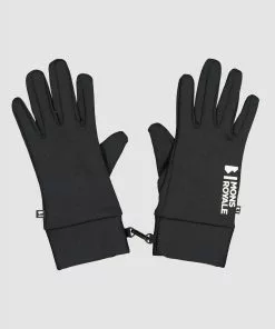 Mons Royale Elevation Wool Fleece Gloves - Black ACCESSORIES