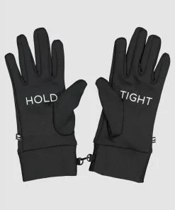 Mons Royale Elevation Wool Fleece Gloves - Black ACCESSORIES