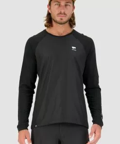 Mons Royale Tarn Merino Shift Wind Jersey - Black