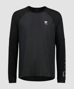 Mons Royale Tarn Merino Shift Wind Jersey - Black